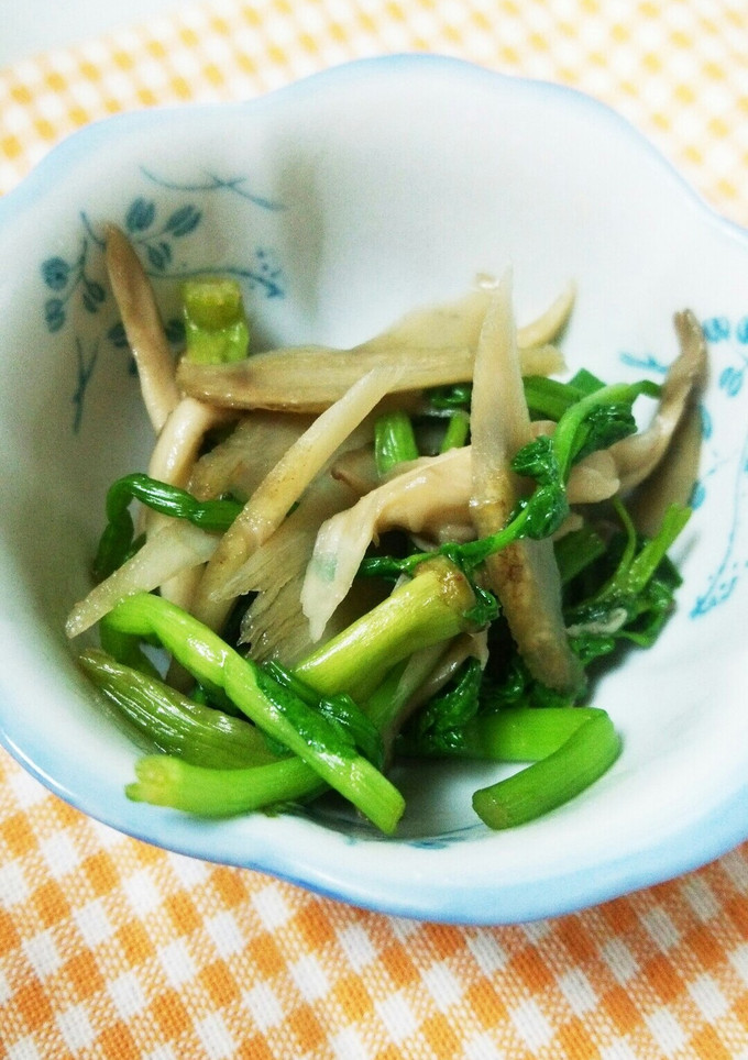 芹と舞茸の炒め煮-レシピのメイン写真