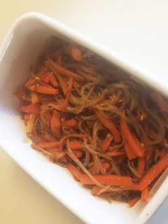 しらたきにんじん-レシピのメイン写真