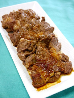 簡単!箸でいただく☆ゆず胡椒ステーキ-レシピのメイン写真