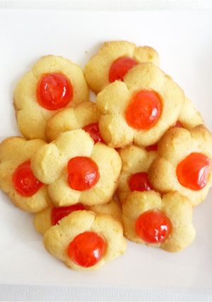 ドレンチェリーのレトロクッキー-レシピのメイン写真