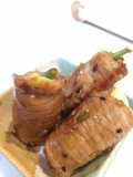 ちくわでかさ増し肉巻き