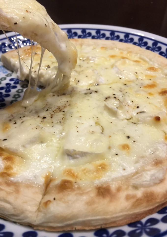 4種チーズのピザ-レシピのメイン写真
