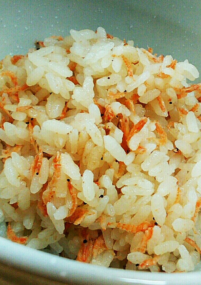 煮物の汁リメイク♪アミエビの炊き込みご飯-レシピのメイン写真