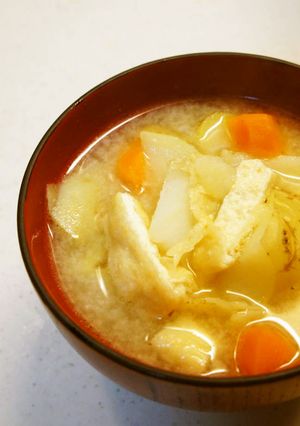 新じゃが・新人参ごろごろ味噌汁-レシピのメイン写真