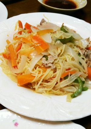 【減塩、低タンパク】蒟蒻麺deチャプチェ-レシピのメイン写真