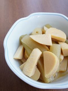 簡単、筍と蕗の煮物-レシピのメイン写真