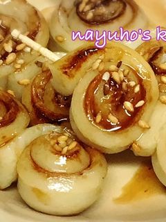レンジで簡単♪くるくる竹輪の照り焼き風-レシピのメイン写真