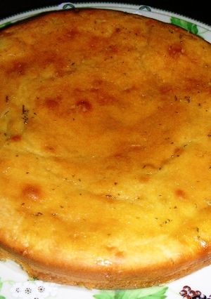 ノンエッグ超簡単チーズケーキもどきかぼす風味-レシピのメイン写真