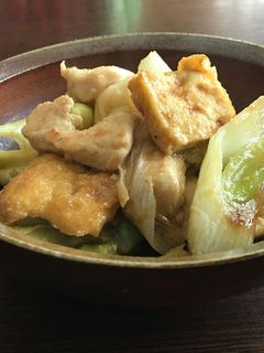 厚揚げと鶏むねのみそ炒め-レシピのメイン写真