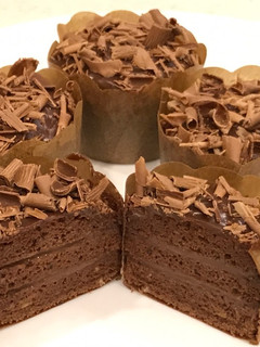 バレンタイン!本格チョコレートケーキプチ-レシピのメイン写真