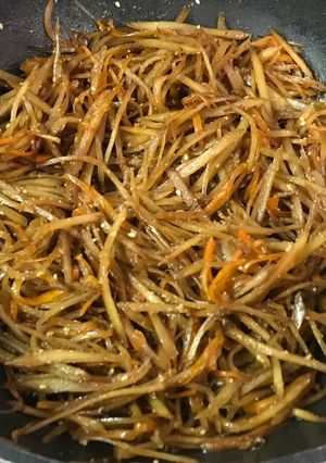 お弁当や作り置き用きんぴらごぼう-レシピのメイン写真