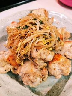 手羽元とモヤシ-レシピのメイン写真