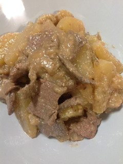 大根と牛肉の味噌煮-レシピのメイン写真