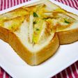レンジで簡単!もこもこキッシュトースト