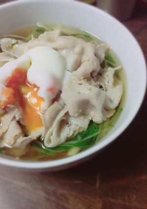 簡単肉うどん-レシピのメイン写真