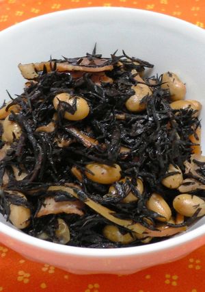 簡単ひじき煮(大豆入り)-レシピのメイン写真