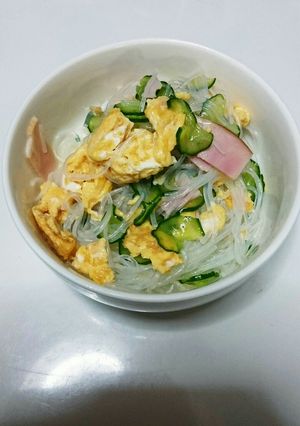 いり卵の簡単春雨サラダ-レシピのメイン写真