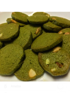 濃厚♪ナッツたっぷり 抹茶のクッキー-レシピのメイン写真