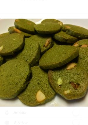 濃厚♪ナッツたっぷり 抹茶のクッキー-レシピのメイン写真