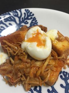 厚揚げ豚キムチ-レシピのメイン写真