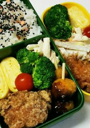 お弁当に...柔らか鶏もも肉の竜田揚げ-レシピのメイン写真