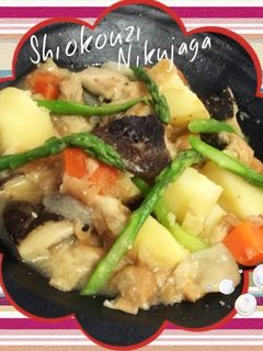 車麩が絶品!塩麹de肉なし肉じゃが♪-レシピのメイン写真