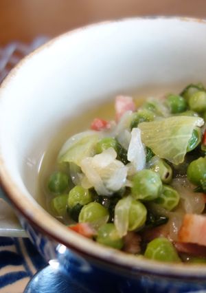 うすいえんどうの煮物-レシピのメイン写真