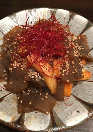 コンニャクとはんぺんのコチュジャン炒め-レシピのメイン写真