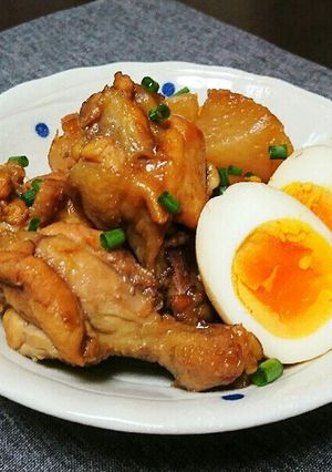 手羽元の黒酢煮☆-レシピのメイン写真