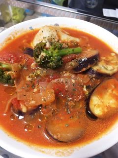 ☆ナスと手羽先のトマト煮☆-レシピのメイン写真
