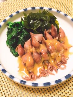 春爛漫♪ホタルイカの酢味噌和え-レシピのメイン写真