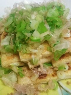 油揚げのねぎ盛り-レシピのメイン写真