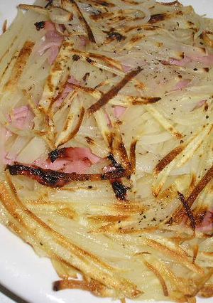 じゃがいもとベーコンのかりかり焼き♪-レシピのメイン写真