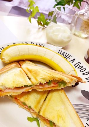 ホットサンド 〜洗い物は1つだけ〜-レシピのメイン写真