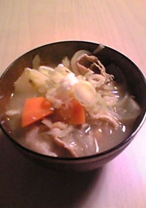 らぶらぶトン汁-レシピのメイン写真