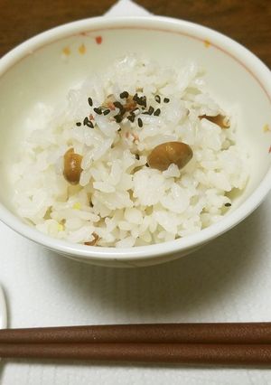 簡単大豆ごはん-レシピのメイン写真