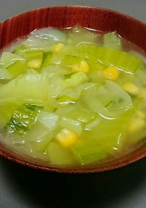 チンゲン菜の中華スープ-レシピのメイン写真