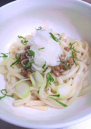 簡単おいしい冷うどん☆納豆おろし-レシピのメイン写真