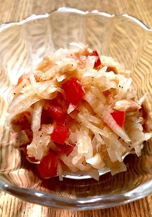 ツナとトマトの大根サラダ-レシピのメイン写真