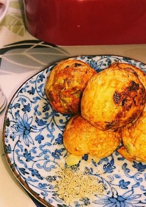 旨ウマ♪山椒塩を入れた大人のたこ焼き-レシピのメイン写真