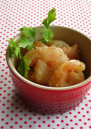 Honey　Prawns-レシピのメイン写真
