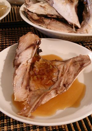 ブリかまの蒸し焼き（しょうゆダレ）-レシピのメイン写真