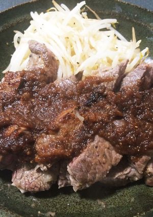 お手軽シャリアピンステーキ-レシピのメイン写真
