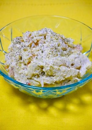 ヘルシー！チアシード☆エビポテトサラダ-レシピのメイン写真