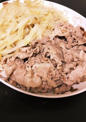 超簡単！ポン酢につけて食べる♡豚バター-レシピのメイン写真