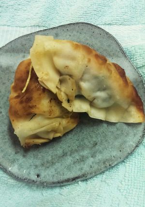 肉汁じゅわー♪簡単ニラ餃子-レシピのメイン写真