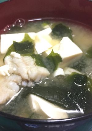 あのお店の味！！お味噌汁１人前レシピ-レシピのメイン写真