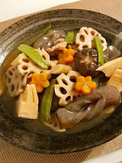 フライパンで簡単!基本の筑前煮、がめ煮♡-レシピのメイン写真