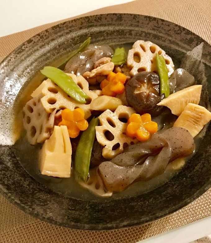 フライパンで簡単！基本の筑前煮、がめ煮♡-レシピのメイン写真