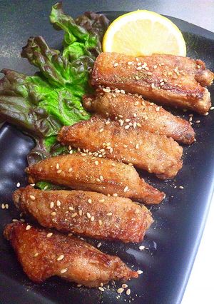 名古屋名物「手羽先」をチキンリブで作る☆-レシピのメイン写真